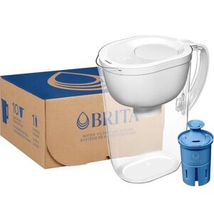 Brita Water Pitcher, Includes 1 filter.